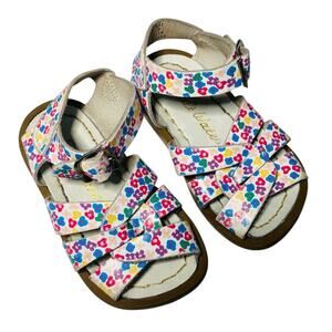 Salt Water Sandals by Hoy Floral Woven Open Toe Water Resistant Sandal Shoes